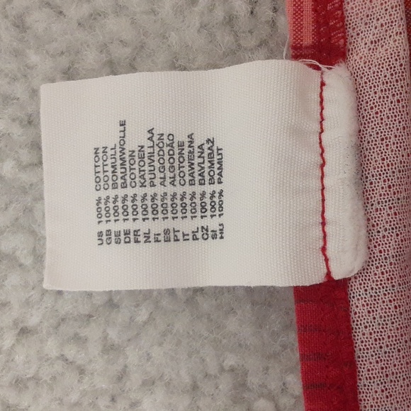 H&M Red Plaid pleated skirt with pockets and belt. Size 10. - Picture 7 of 8